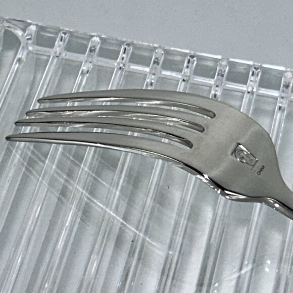 Waterford Ballet Ribbon Matte Stainless Flatware ONE (1) Fork/Dinner Fork 8" - Picture 5 of 11